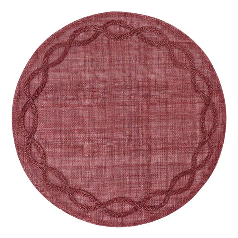 Tuileries Garden Placemat - Mulberry