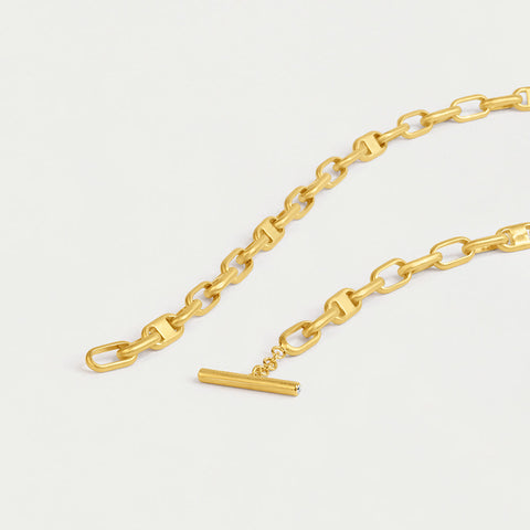 Signature Revival Statement Chain - Gold