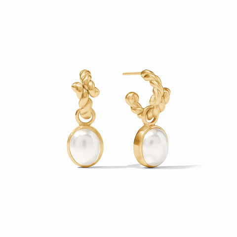 Nassau Hoop & Charm Earring