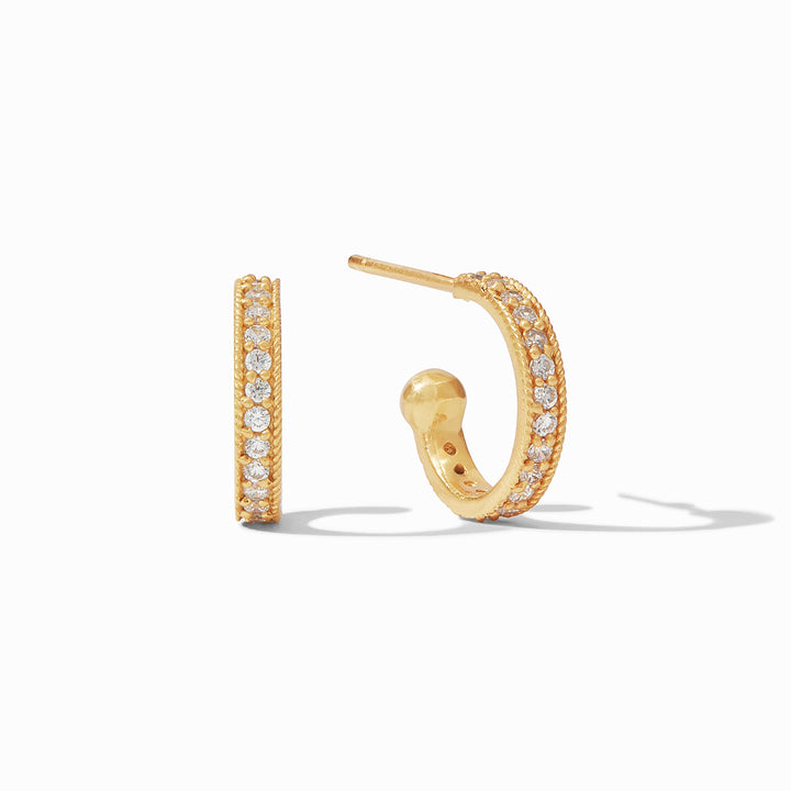 Odette Statement Hoop &amp; Charm Earring