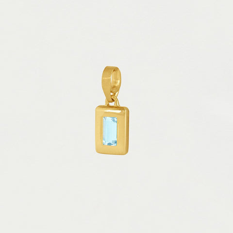 Baguette Birthstone Charm