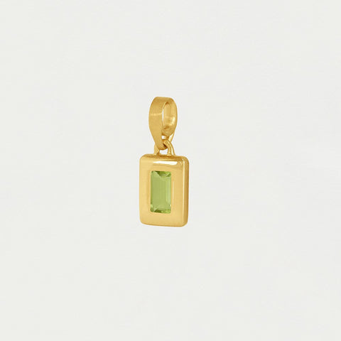 Baguette Birthstone Charm