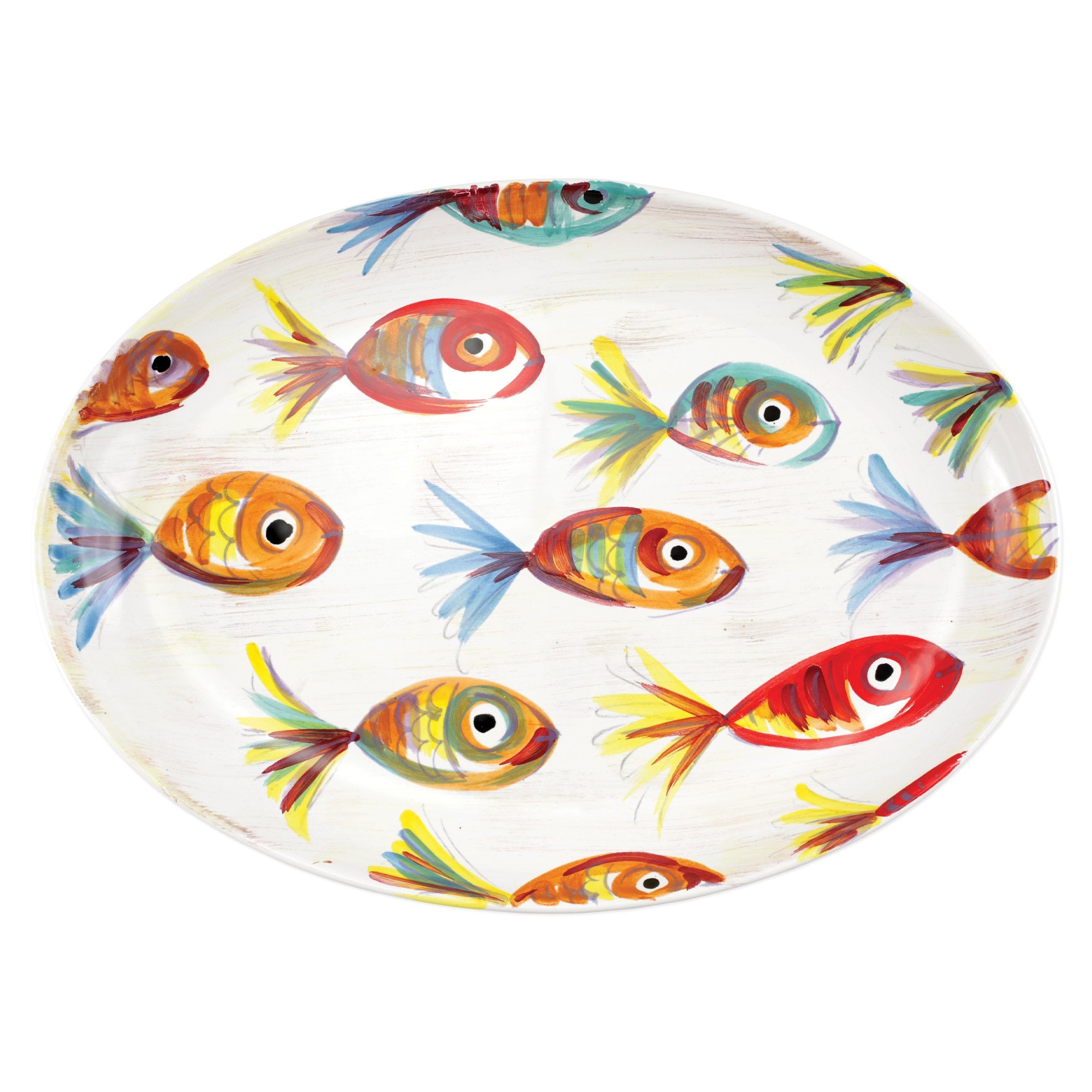 Lucice Colorati Pesci Colorati Oval Platter – 180 Pure Home