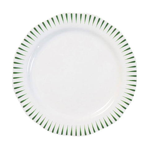 Sitio Stripe 16pc Place Setting - Basil