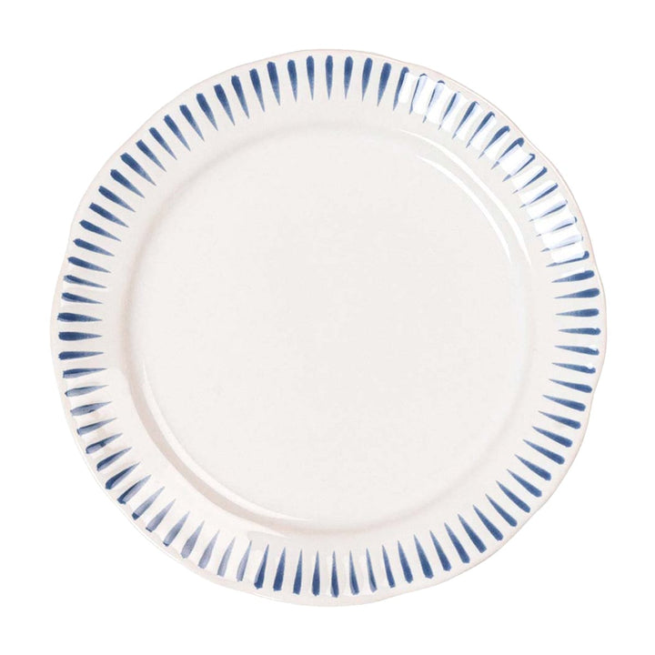 Sitio Stripe 4pc Place Setting - Delft Blue