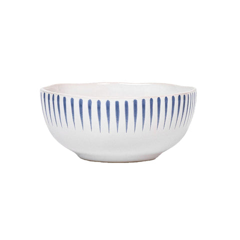 Sitio Stripe 4pc Place Setting - Delft Blue