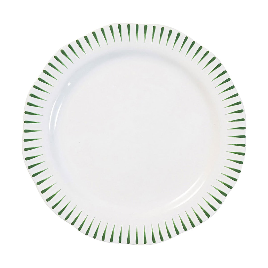 Sitio Stripe 4pc Place Setting - Basil