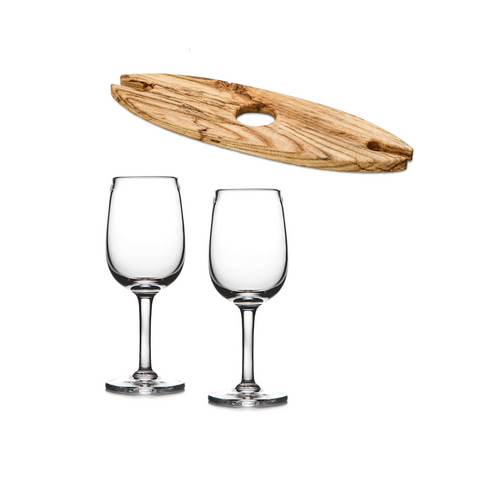 Woodstock White Wine and Caddy Gift Set