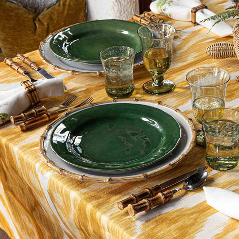 Bamboo 20pc Place Setting - Natural