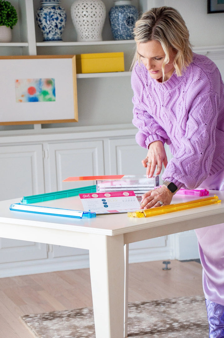 Acrylic Rack and Pusher Set