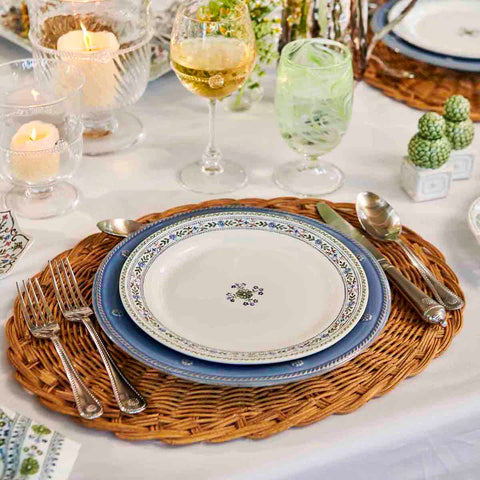 Villa Seville Dessert/Salad Plate - Chambray