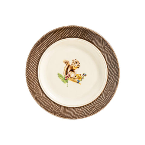 Forest Walk Side/Cocktail Plate Assorted Set/4