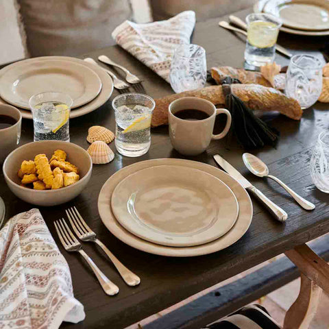 Puro 4pc Place Setting - Taupe